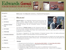 Tablet Screenshot of edwardsgenesis.co.uk